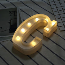 Load image into Gallery viewer, 26 Alphabet Lamp Letter