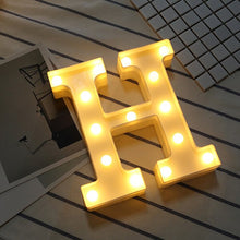 Load image into Gallery viewer, 26 Alphabet Lamp Letter