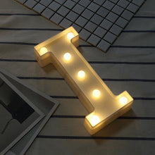 Load image into Gallery viewer, 26 Alphabet Lamp Letter