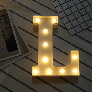 26 Alphabet Lamp Letter