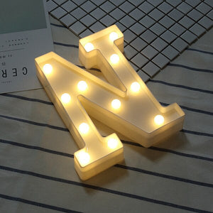 26 Alphabet Lamp Letter