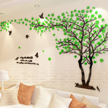 Load image into Gallery viewer, Lovers tree Acrylic crystal wall stickers
