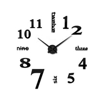 Load image into Gallery viewer, Modern DIY Design Wall Clock